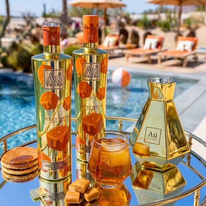 Au Vodka Limited Edtion Sticky Toffee 700ml