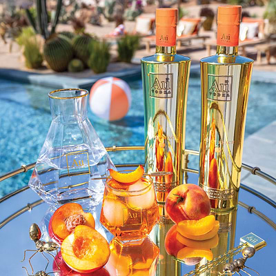View Au Vodka Juicy Peach 70cl