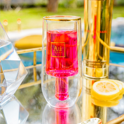 View Au Double Wall Bottle Glass