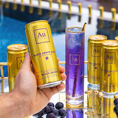 View Au Vodka Black Grape Pre-Mixed Cans
