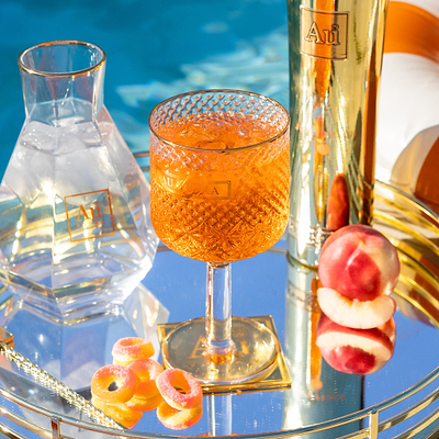 View Au Crystal Cocktail Glass