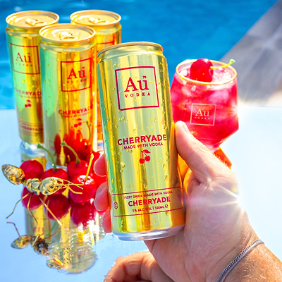 View Au Vodka Cherryade Pre-Mixed Cans