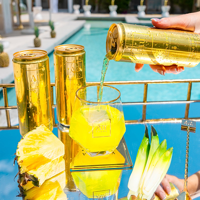 View Au Vodka Pineapple Crush Pre-Mixed Cans