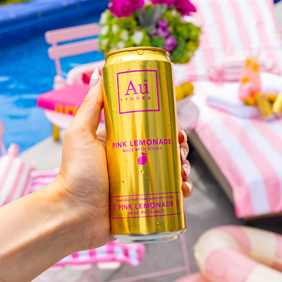 View Au Vodka Pink Lemonade Pre-Mixed Cans