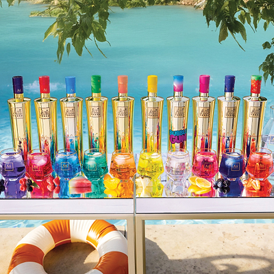 View Au Vodka Full Flavour Collection - 10 Bottles