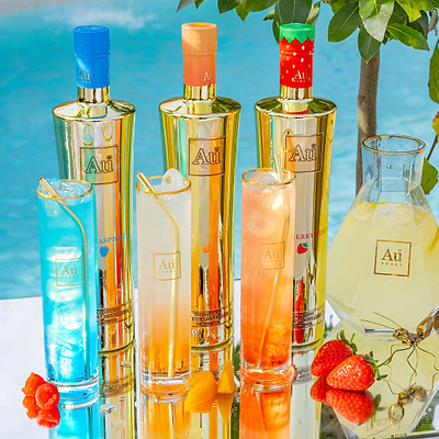 View Au Vodka Juicy Peach 3 Bottle Summer Bundle