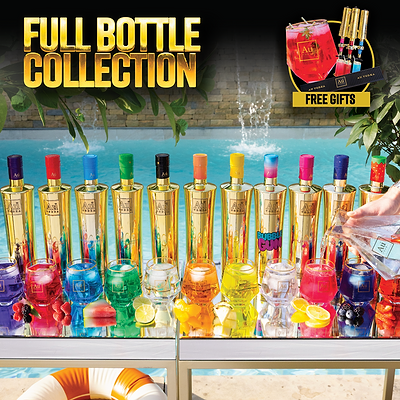 View Au Vodka Full Bottle Collection - 11 Bottles