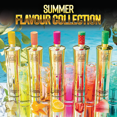 View Au Vodka Summer Flavour Collection - 5 Bottles