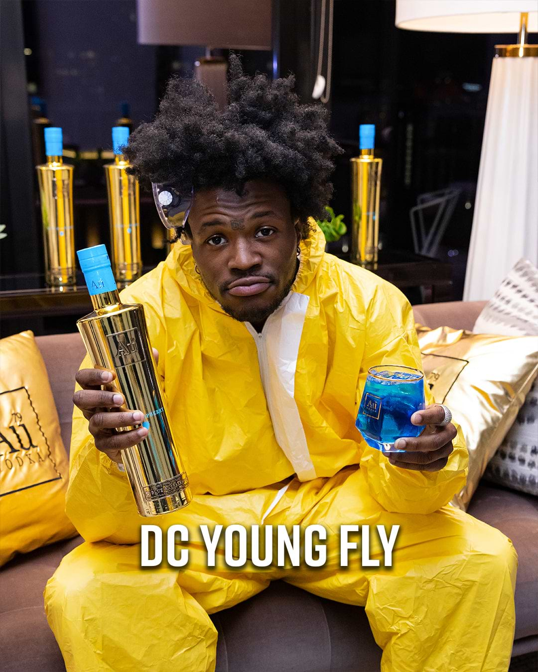 DC Young Fly for Au Vodka