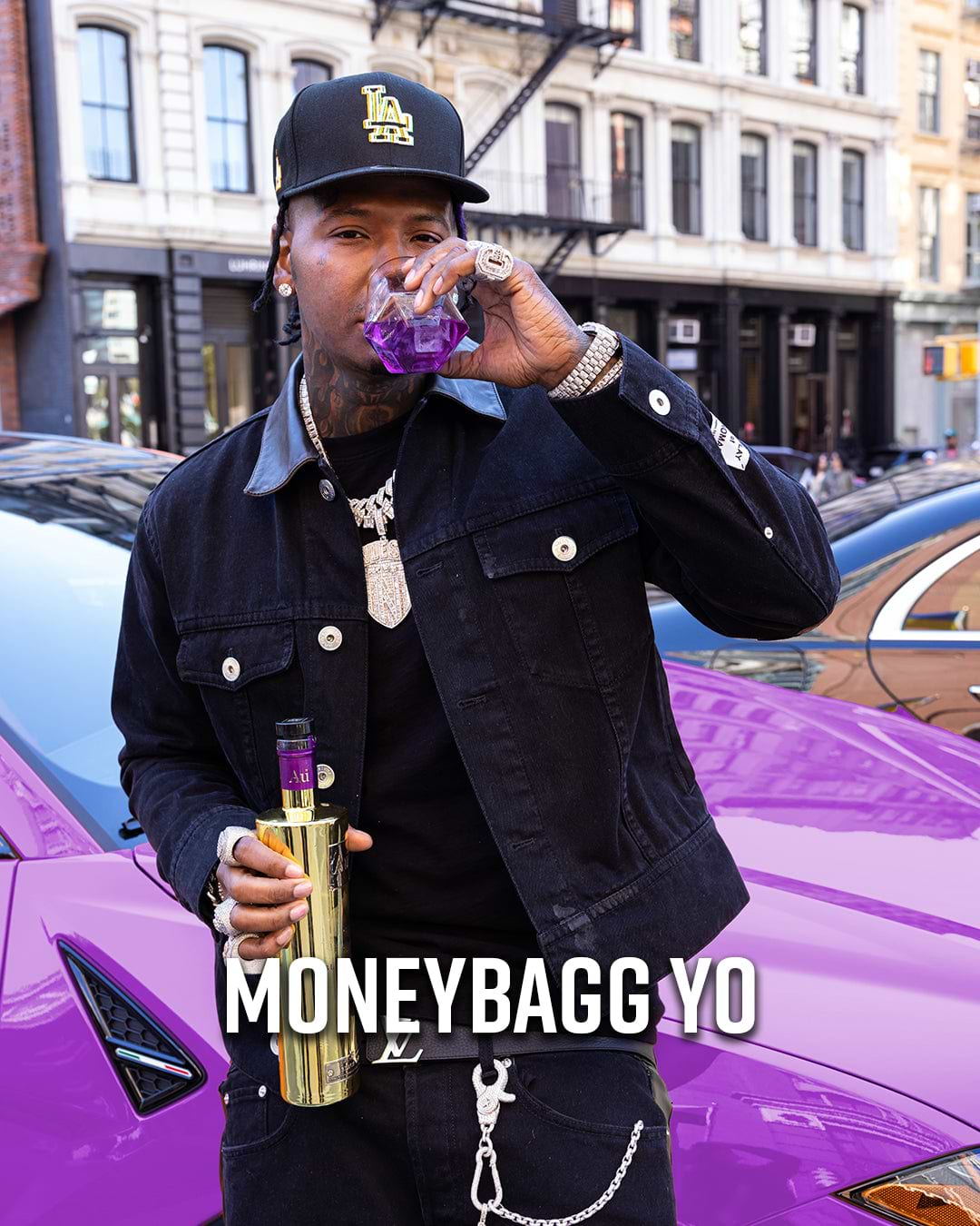 Moneybagg Yo for Au Vodka 