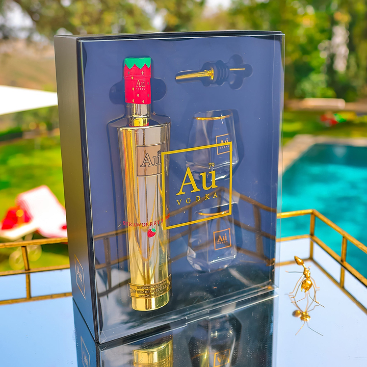 Au Vodka Gift Set