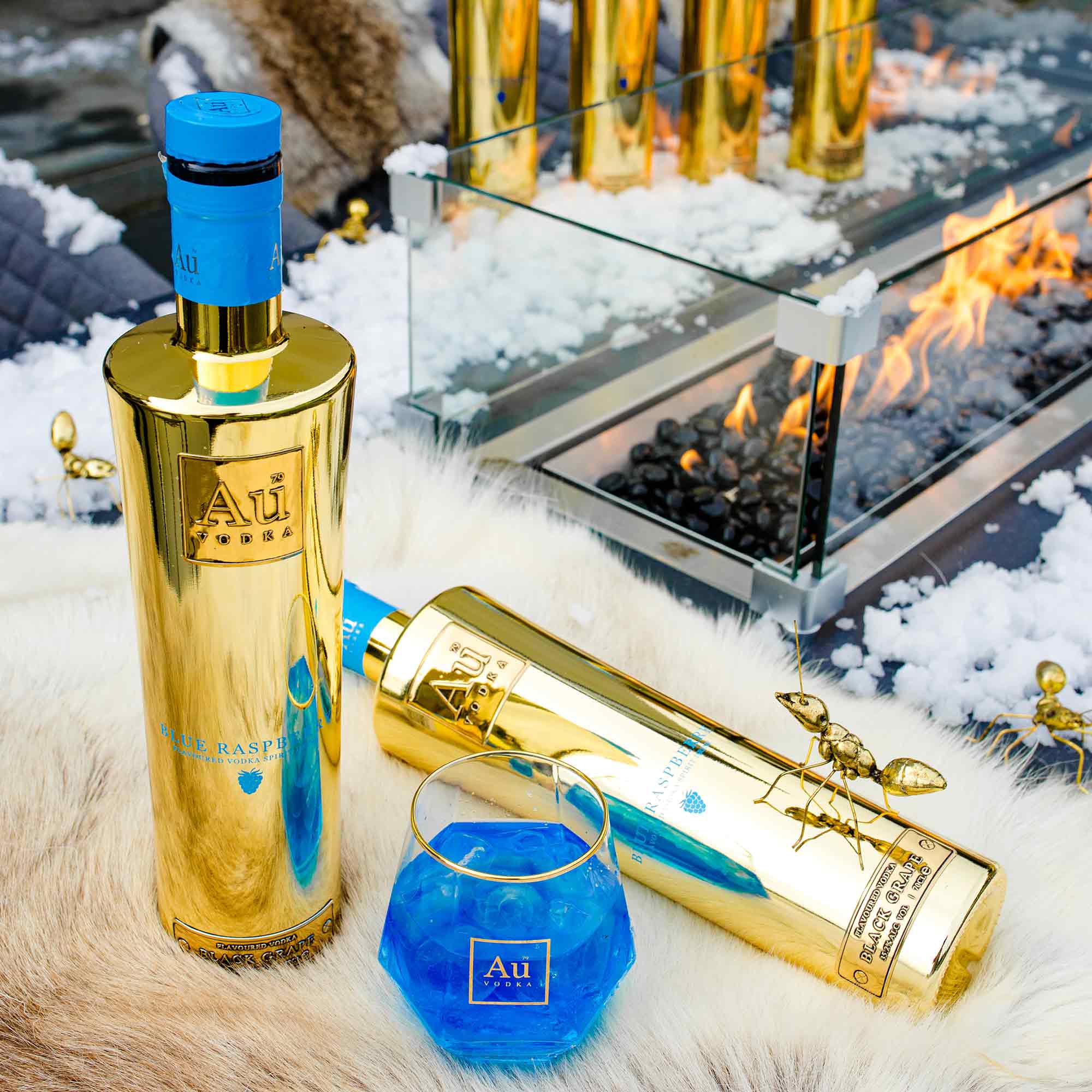 Blue Raspberry Vodka 750ml - Au Vodka USA – Au Vodka USA LLC