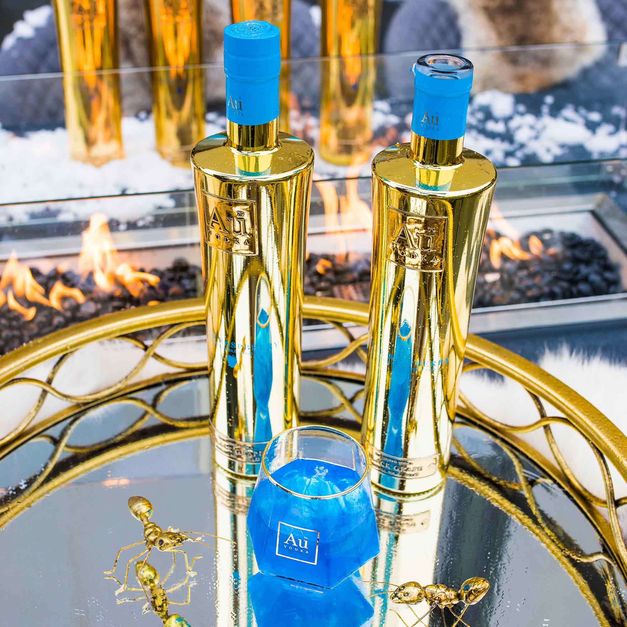 Blue Raspberry Vodka 750ml - Au Vodka USA – Au Vodka USA LLC