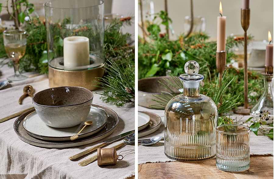 Tableware and glassware