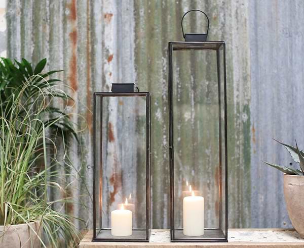 Tall Glass T Lights