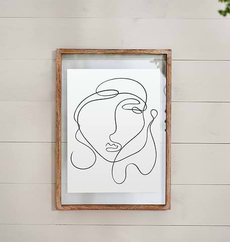 Original Line Drawing - Adam - Meg Abbott