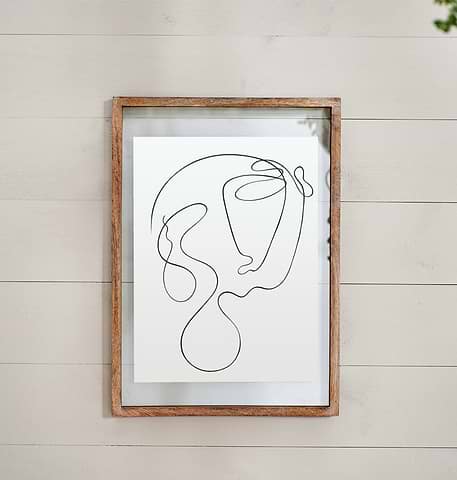 Original Line Drawing - Listening - Meg Abbott
