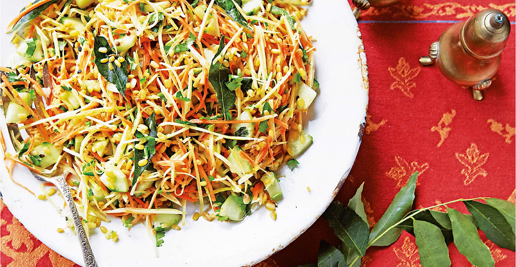 Bright Kosambari salad