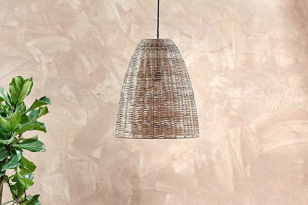 Natural Wicker Pendant Light