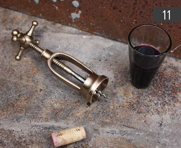 Chiri Vintage Gold Corkscrew