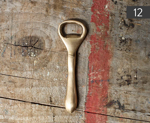 Vintage Gold Bottle Opener