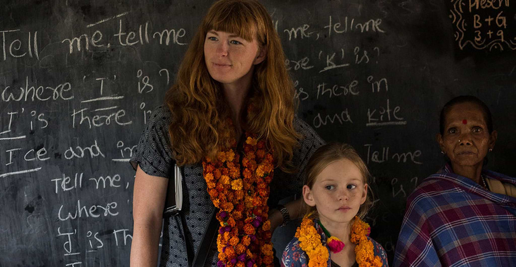 Woman and child 