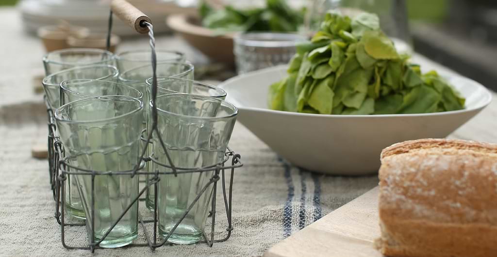 Chai glass tea set