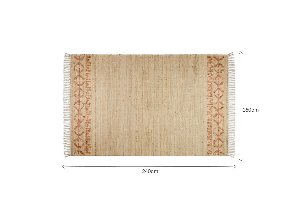 Akari Jute & Cotton Rug - Natural