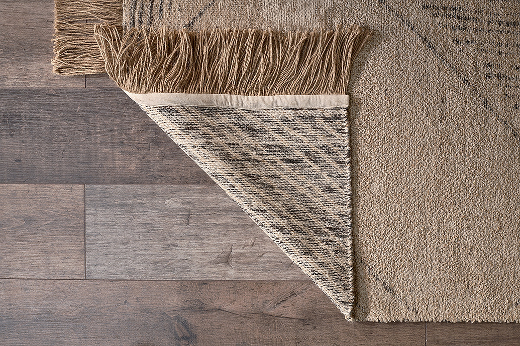 Anaisha Cotton & Jute Rug - Natural & Grey