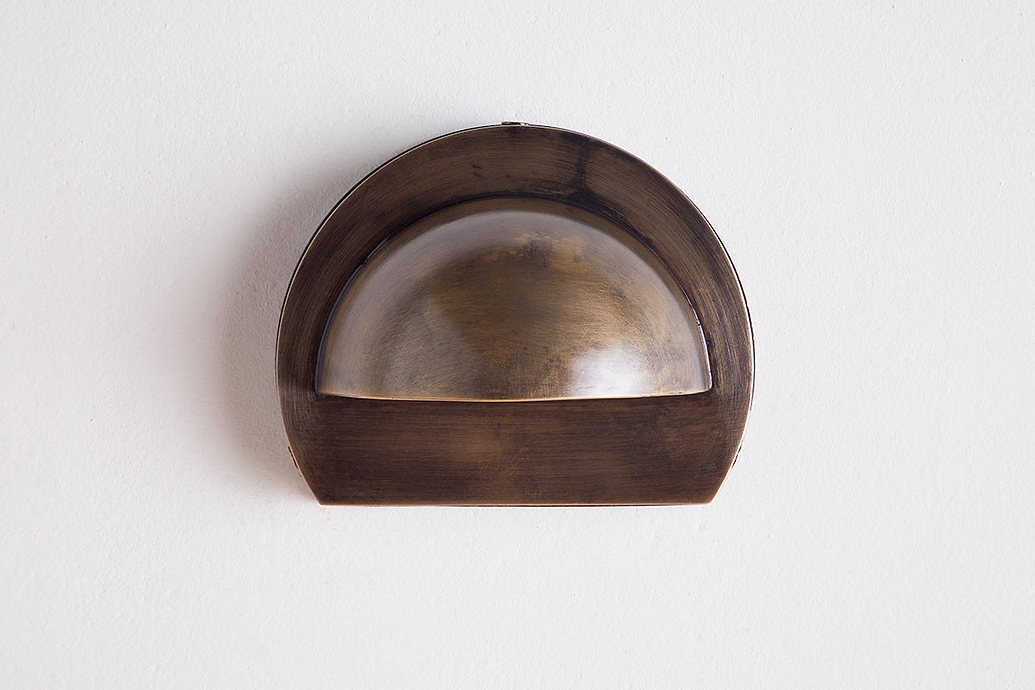 Datu Outdoor Wall Lamp - Antique Brass