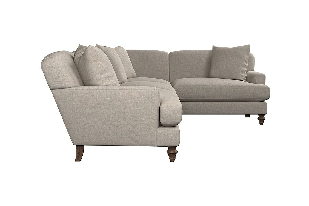 Deni Grand Right Hand Corner Sofa - Brera Linen Natural