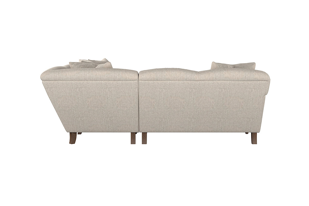 Deni Super Grand Left Hand Corner Sofa - Brera Linen Natural