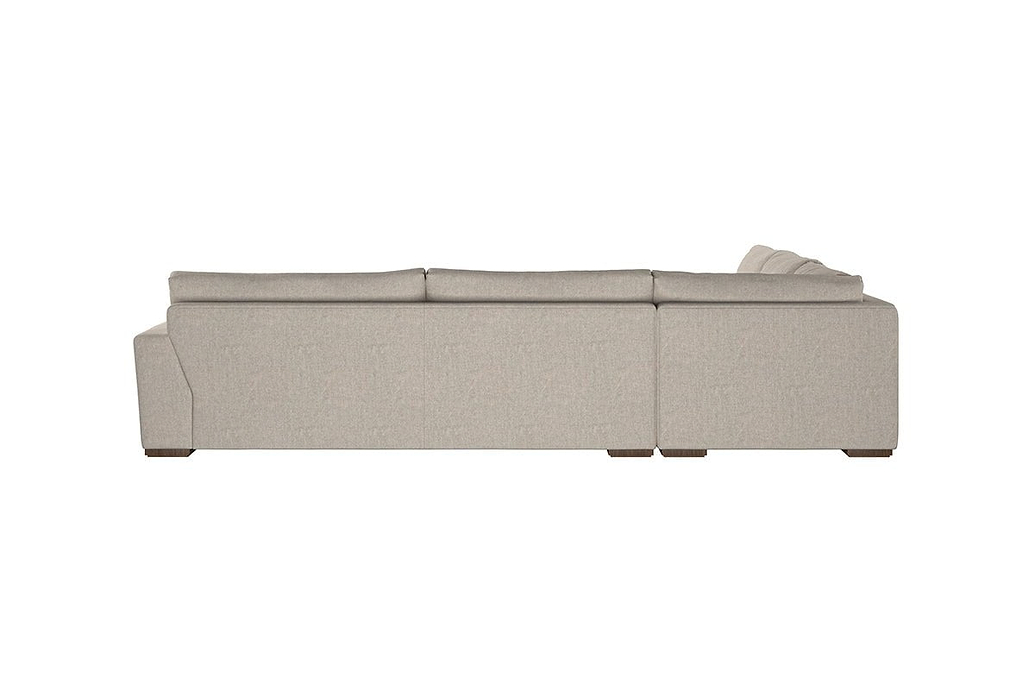 Guddu Grand Left Hand Corner Sofa - Brera Linen Natural