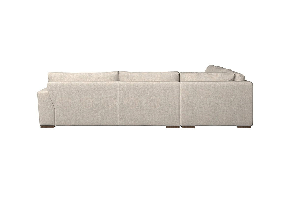 Guddu Grand Right Hand Corner Sofa - Brera Linen Natural