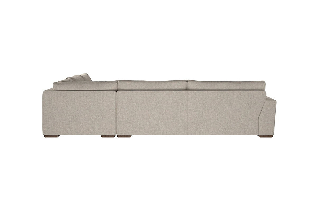 Guddu Grand Right Hand Corner Sofa - Brera Linen Natural