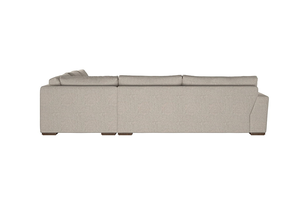 Guddu Large Right Hand Corner Sofa - Brera Linen Natural