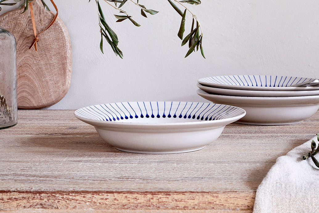 Iba Pasta Bowl - Indigo