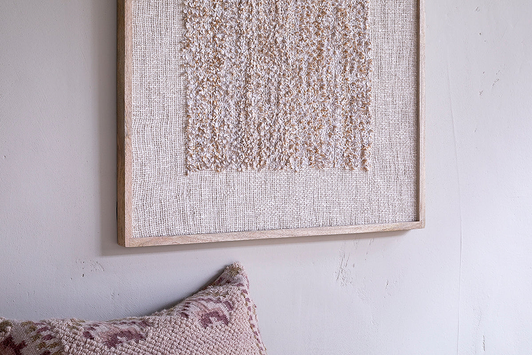 Ikona Textured Wall Art - Natural