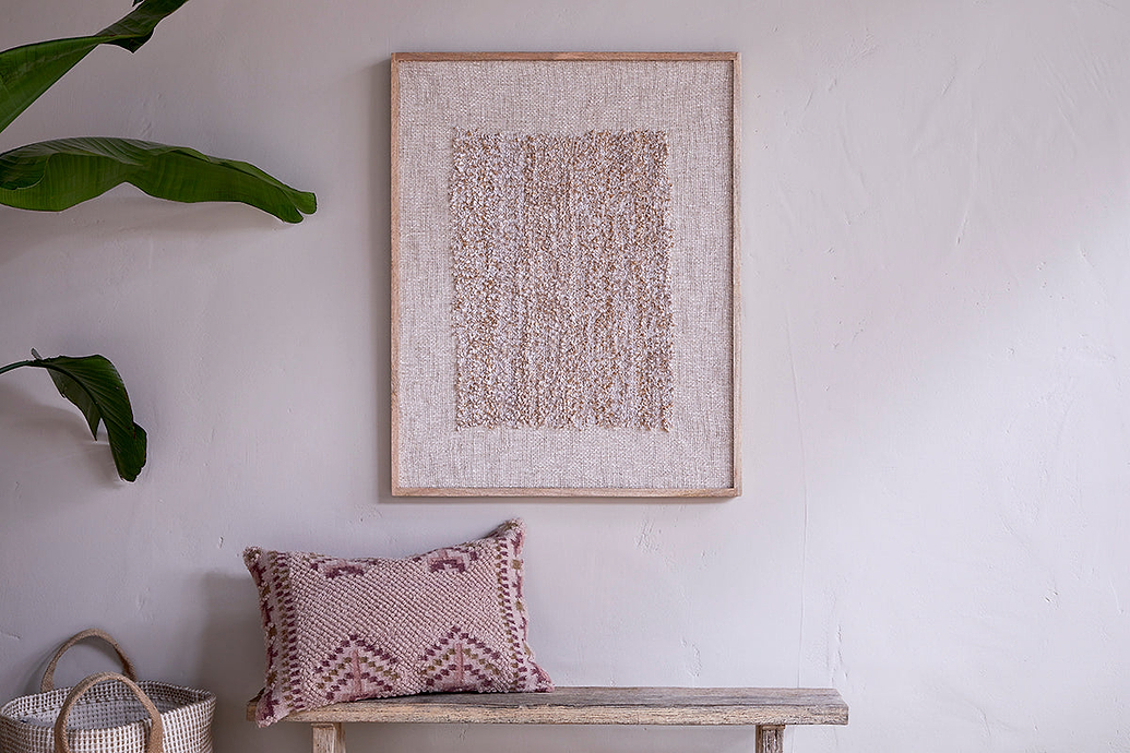 Ikona Textured Wall Art - Natural