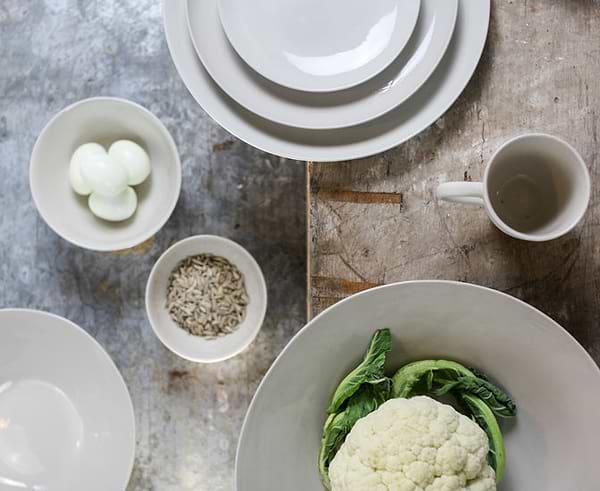 Cream ceramics