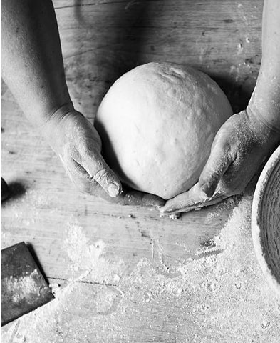 Shaping dough for bread