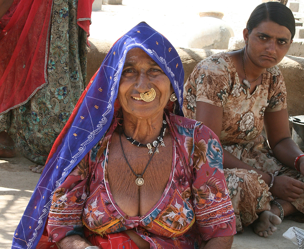 Traditional Bishnoi woman in India