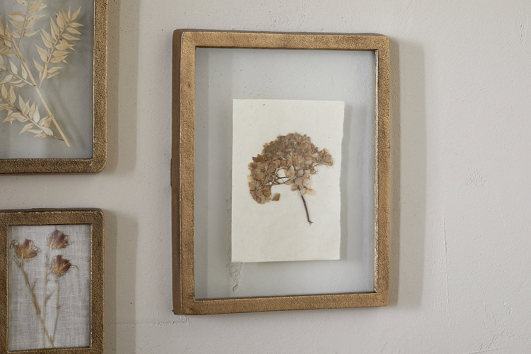 Jahala Wall Hung Photo Frame - Antique Brass  - Antique Brass - Large
