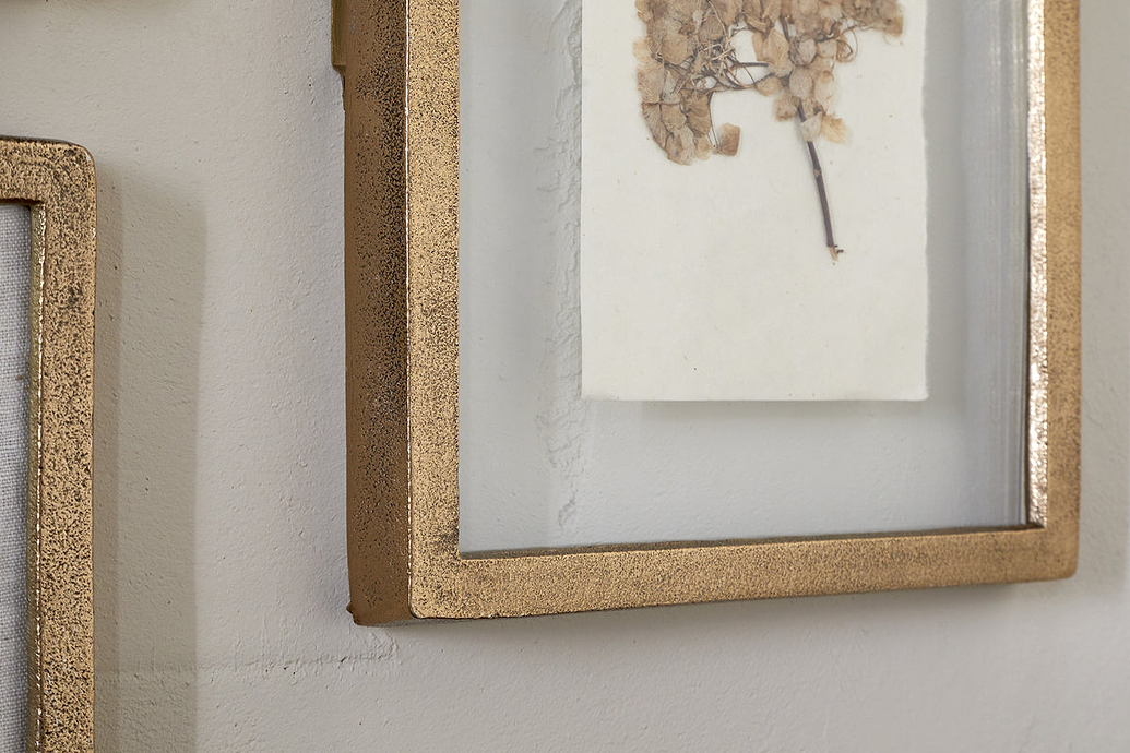 Jahala Wall Hung Photo Frame - Antique Brass  - Antique Brass - Large