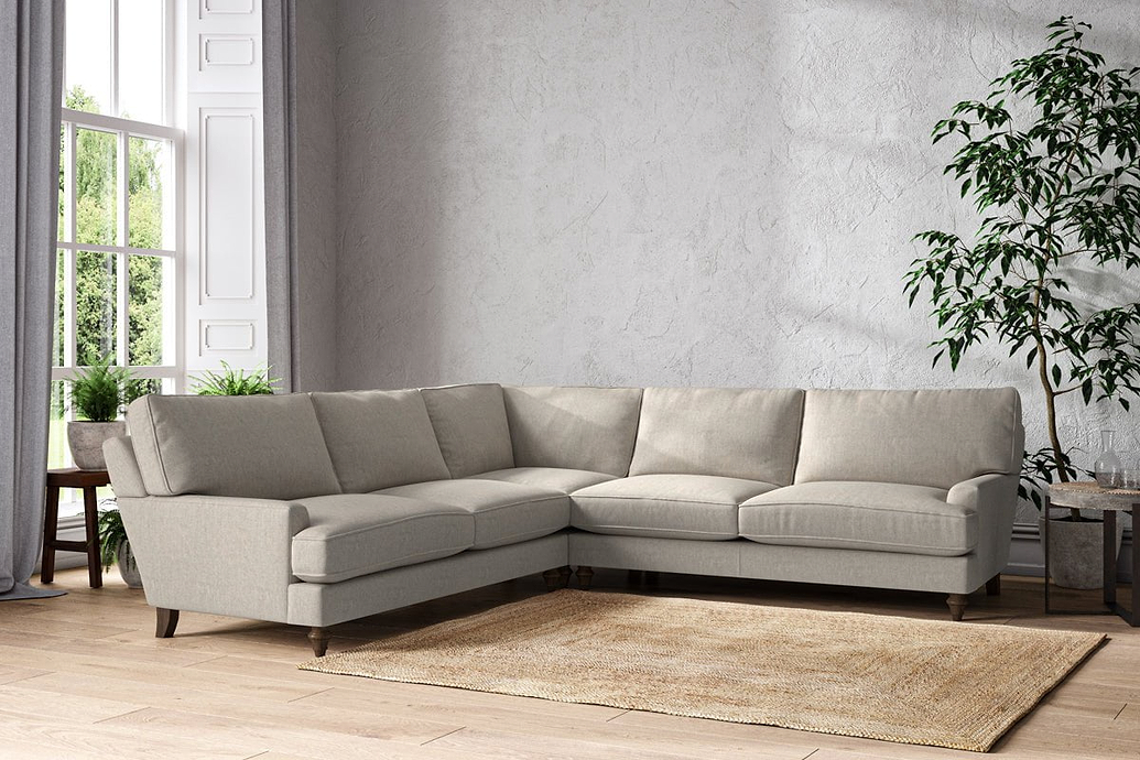 Marri Grand Corner Sofa - Brera Linen Natural
