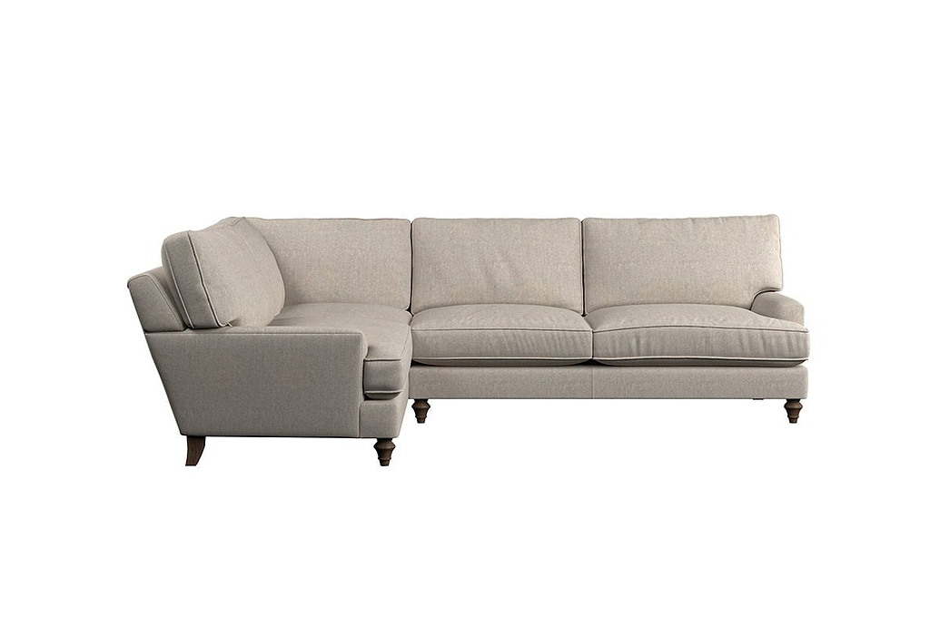 Marri Grand Left Hand Corner Sofa - Brera Linen Natural