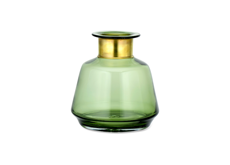 Miza Glass Vase - Green