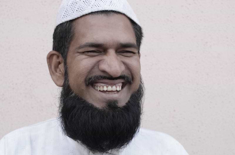 Mohamed Laughing