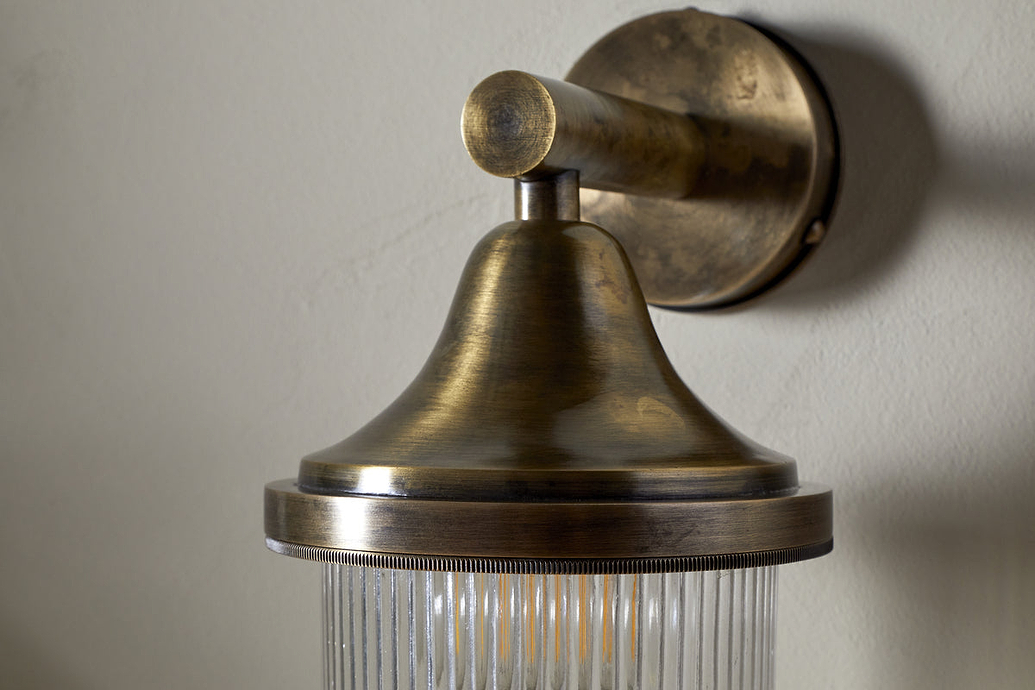 Magola Outdoor Wall Lamp - Antique Brass