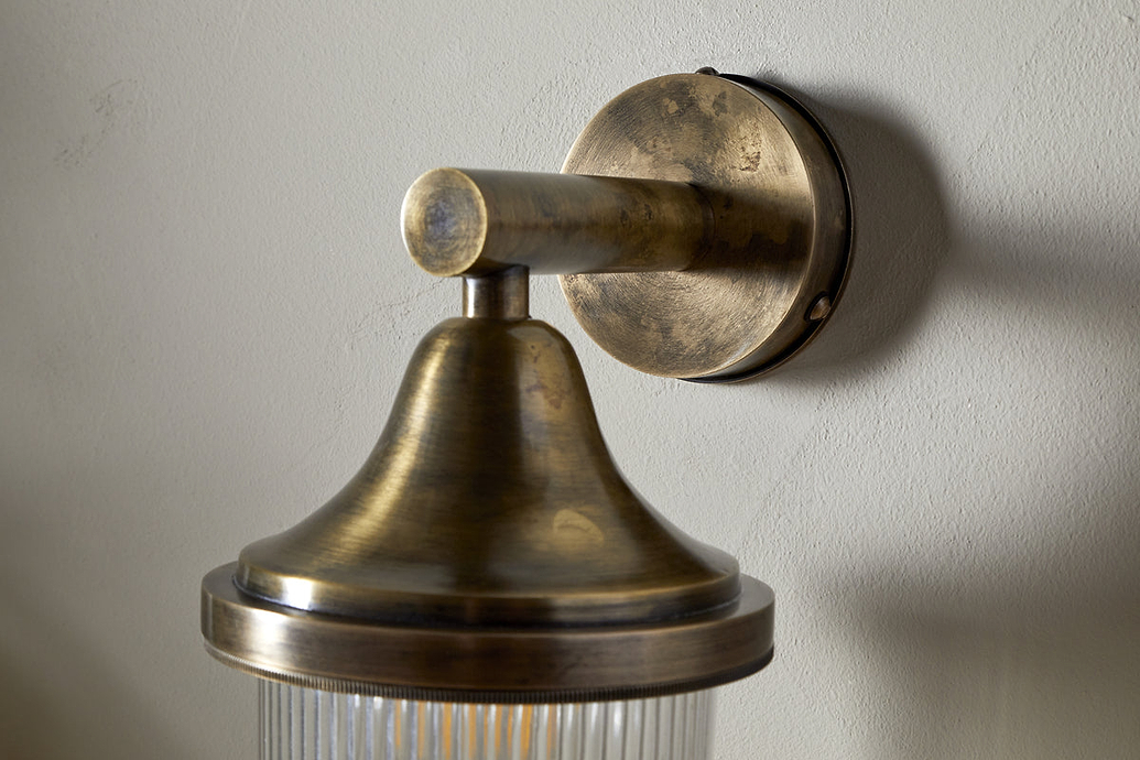 Magola Outdoor Wall Lamp - Antique Brass